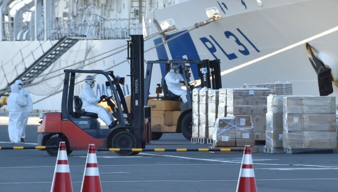 На круизном лайнере Diamond Princess нашли еще 10 случаев коронавируса