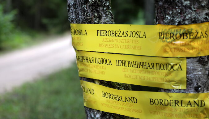 В субботу предотвращены попытки 29 человек незаконно пересечь латвийско-белорусскую границу