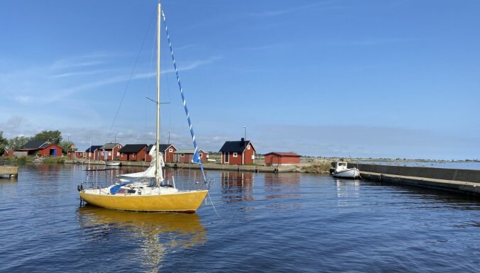 ФОТО. Из Вентспилса до шведского острова Эланд - Марис Молс продолжает свое путешествие на яхте в Америку
