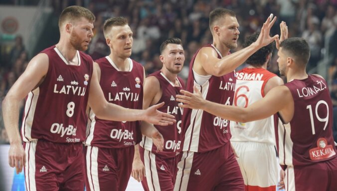 Latvijas basketbola izlase uzvar 'Sporta Avīzes' aptaujā par 2022. gada Latvijas labākajiem sportistiem