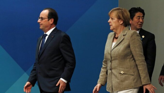 Меркель и Олланд назвали стоящие перед Евросоюзом вызовы