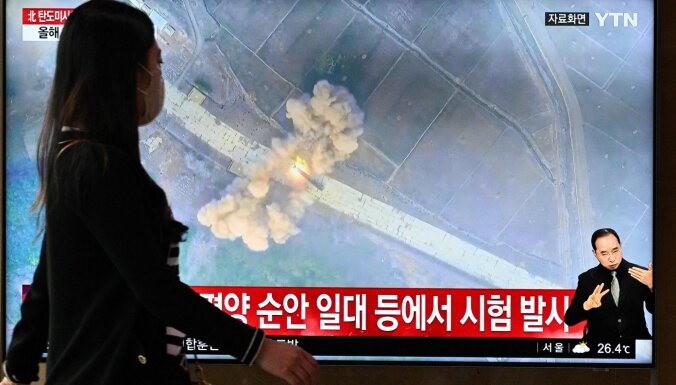 Ziemeļkoreja kuru katru brīdi var veikt kodolizmēģinājumu, brīdina ASV amatpersona