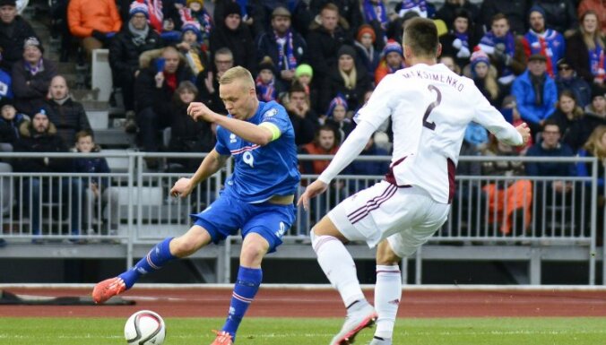 Iceland Kolbeinn Sigthorsson vs Vitalijs Maksimenko