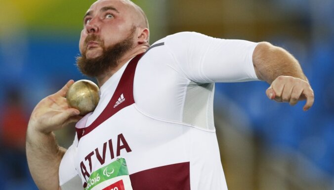 Rio Paralympics, Shot Put, F35, Edgars Bergs