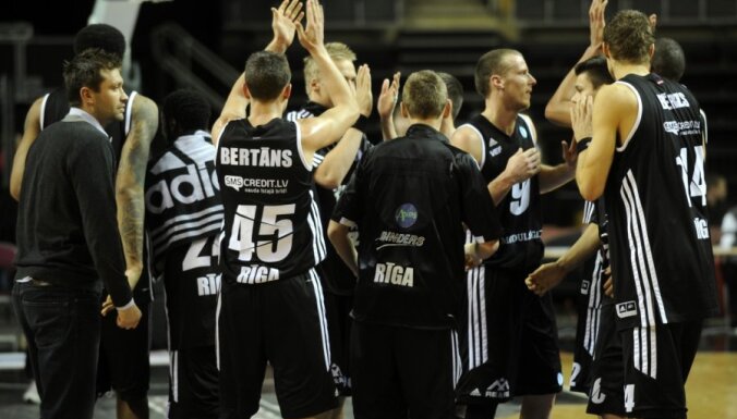 'VEF Rīga' basketbolisti atkārtoti pieveic 'Gravelines' komandu