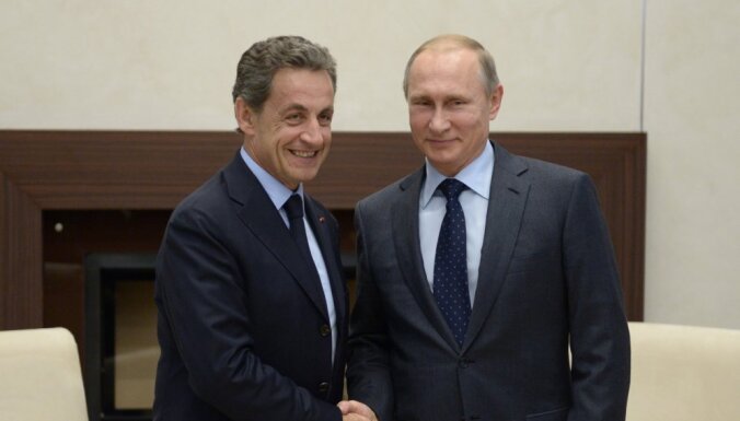 Путин обратился к Саркози на "ты"