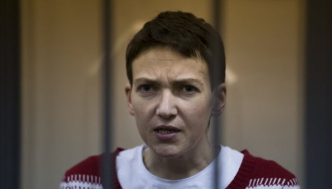 Ukrainas ārstiem beidzot ļauts apraudzīt Savčenko