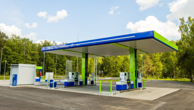 В Елгаве открылась новая автозаправка Neste