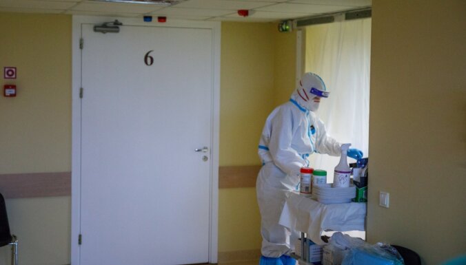 Latvijas stacionāros ārstējas kopumā 1145 Covid-19 pacienti