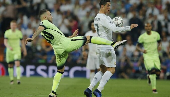 Manchester City Nicolas Otamendi Real Cristiano Ronaldo