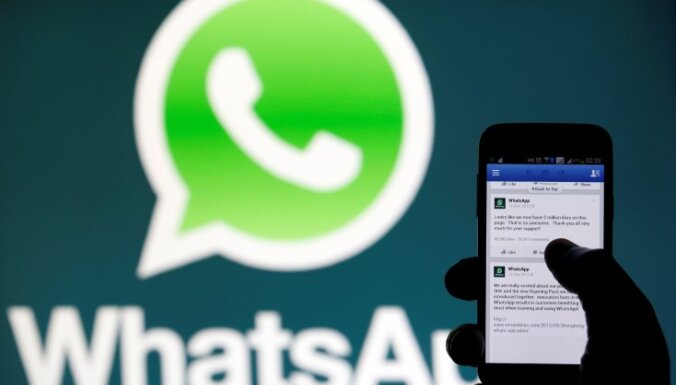 Aizsardzības ministrija brīdina par viltus ziņu saziņas lietotnē 'WhatsApp'