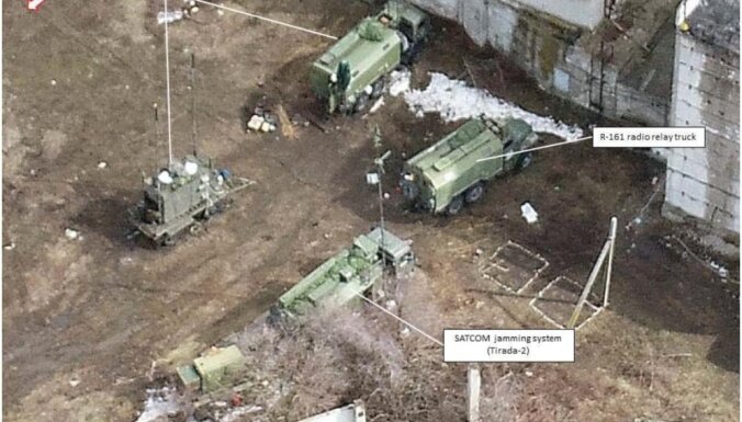 'Žitel' un 'Tirada-2': EDSO Donbasā fiksē Krievijas jaunākās elektroniskā kara iekārtas