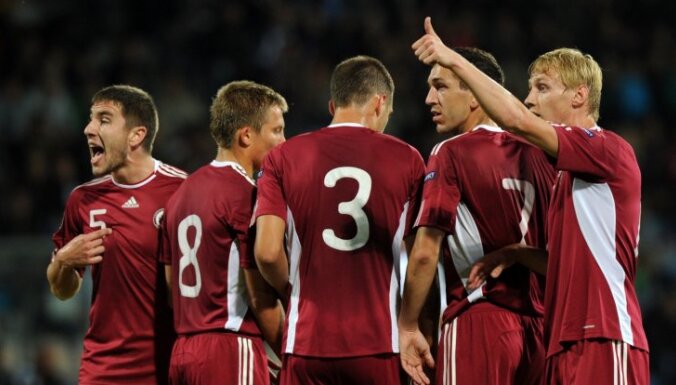 Последний шаг сборной Латвии в отборе ЕВРО-2012
