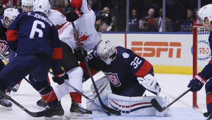 Hockey: World Cup of Hockey-Team Canada vs Team USA