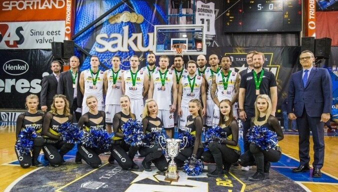 'Tartu Universitāte' basketbolisti izcīna BBL bronzu