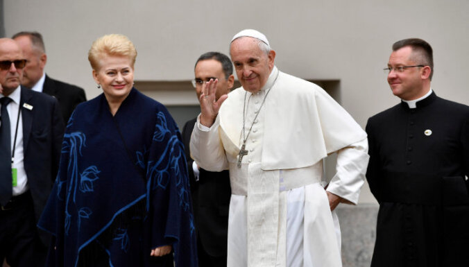 Папа римский призвал Литву стать мостом между Восточной и Западной Европой