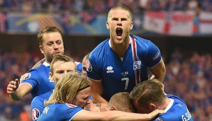 Islandes futbola izlase gatava vēl vienai 'Pelnrušķītes pasakai' Pasaules kausā