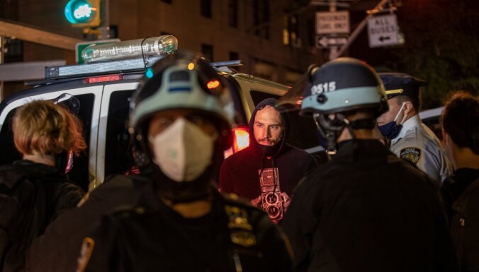 Голоса еще не подсчитаны, но на улицах Нью-Йорка начались беспорядки
