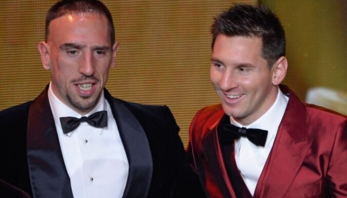 Franck Ribery, Lionel Messi