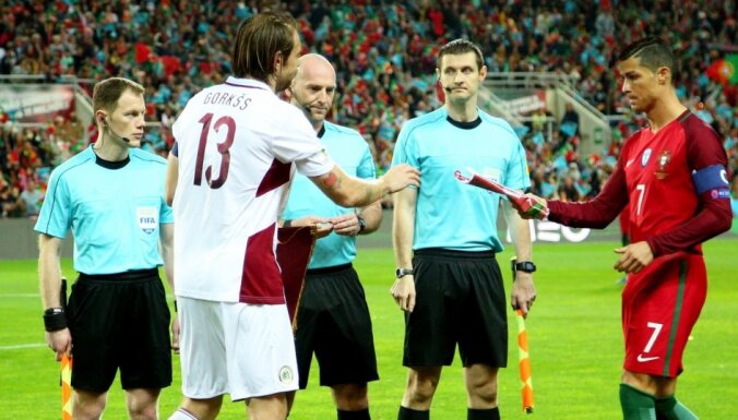 За билет на матч Латвия — Португалия просят до 400 евро