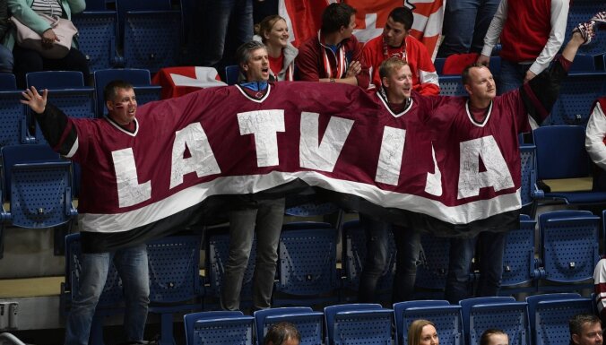 Aptauja: Latvijas hokeja izlases spēlēm pasaules čempionātā sekojuši līdzi 60% iedzīvotāju