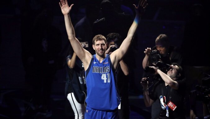 NBA leģenda Novickis oficiāli paziņo par karjeras beigām