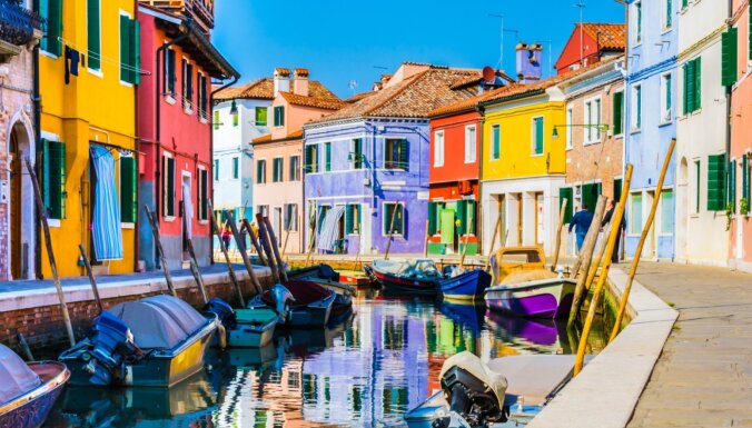 Krāsainākā sala Venēcijas lagūnā – Burano