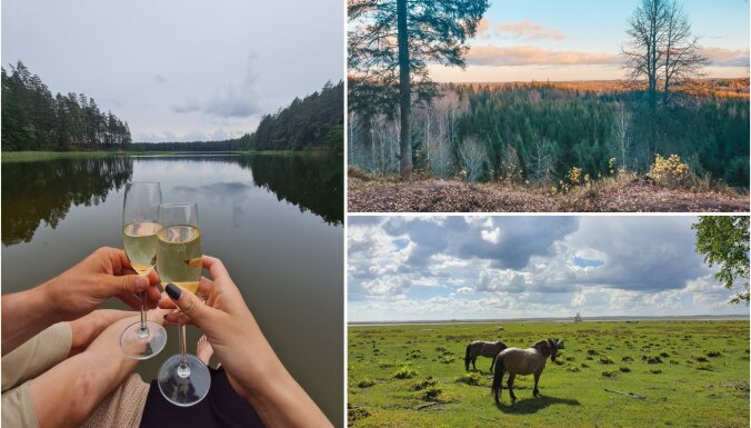 Dodamies meklēt romantiskākās vietas Latvijas dabā