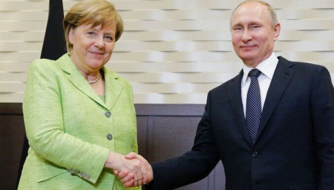 Меркель и Путин обсудили Керченский кризис