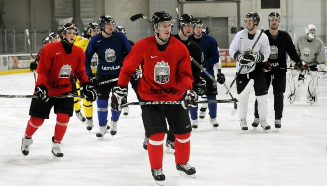 Nosaukts Latvijas hokeja izlases sastāvs pārbaudes spēlēm ar Zviedriju