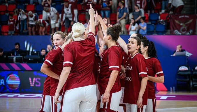 Latvijas sieviešu basketbola izlase uzzina pretinieces Eiropas čempionāta kvalifikācijā