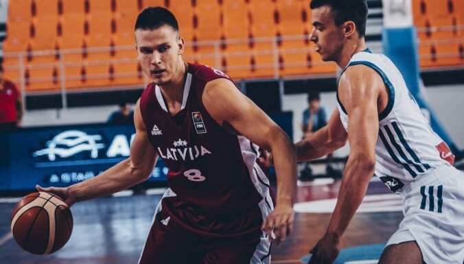 Latvijas U-20 basketbolisti zaudē vietu Eiropas čempionāta augstākajā divīzijā