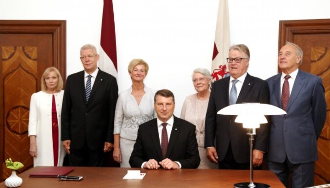 Президент Латвии: в Рижский замок возвращается жизнь