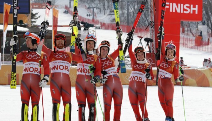 Все призеры 15-го дня Олимпиады и медальный зачет: национальный рекорд Норвегии