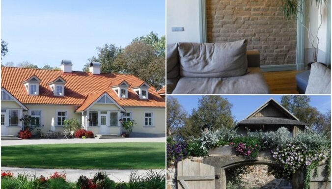 Veco mūru šarmantā romantika: interjera odziņas, ko aizlienēt no atjaunotās Berķenes muižas