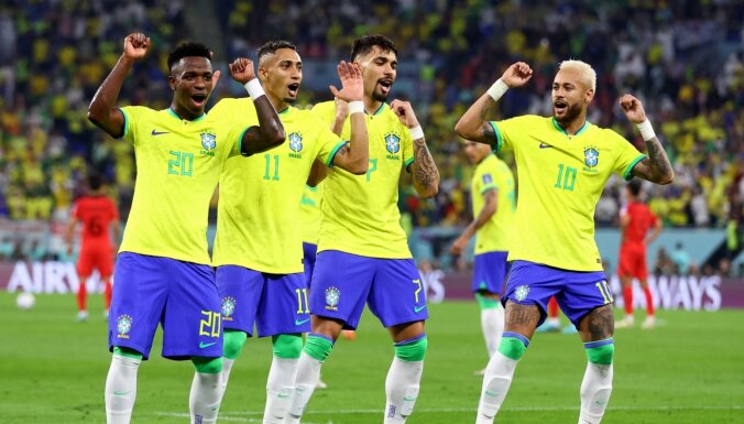 Бразильский карнавал в 1/8 финала ЧМ-2022: под разгром попала Южная Корея