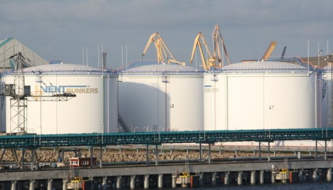 Грузооборот Вентспилсского порта снизился на 9,8%