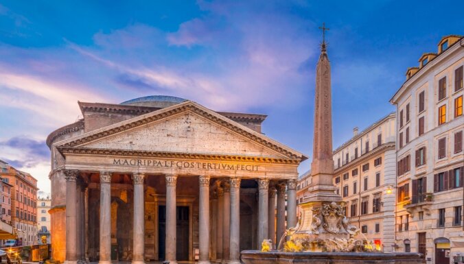 Drīzumā tiks ieviesta maksa par Romas panteona apskati
