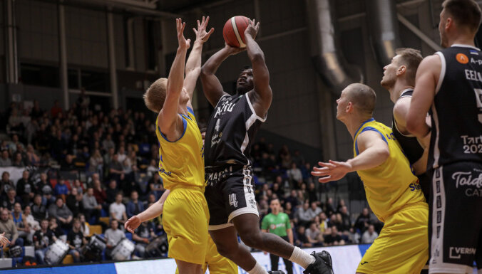 'Ventspils' otrajā mačā zaudē Tartu basketbolistiem; sērijā būs izšķirošā spēle