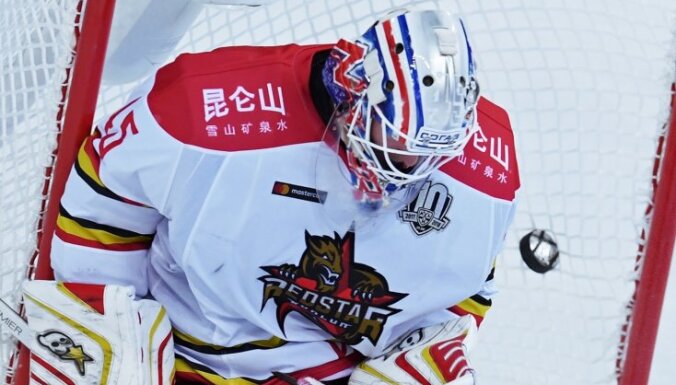 Kuldas pārstāvētā Ķīnas komanda kļūst par KHL Austrumu konferences līderi