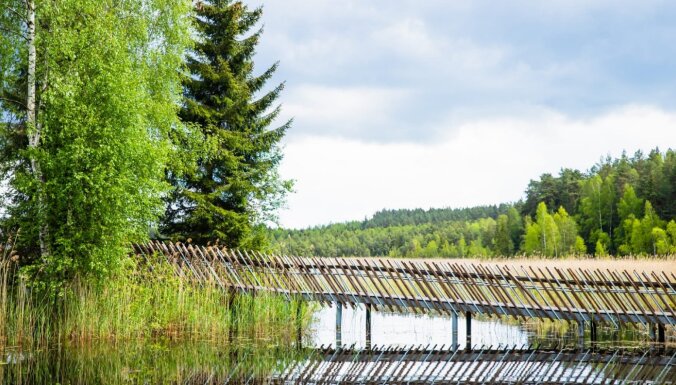 ФОТО. Природная тропа озера Юодле – прекрасное место для прогулок прямо на границе с Литвой