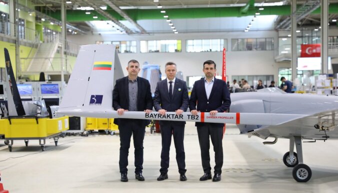 Lietuvas 'Bayraktar' ziedošanas kampaņa: Turcija dronu dāvinās