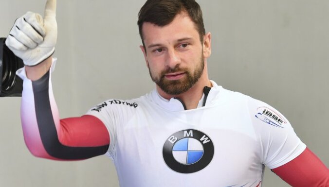 Latvia s winner Martins Dukurs