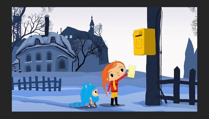 Noskaties kacekli jaunajai latviešu veidotajai animācijai filmai 'Bize un Neguļa'