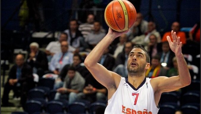 Iepriekšējā EČ vērtīgākais spēlētājs Navarro šogad nepalīdzēs Spānijas basketbola izlasei