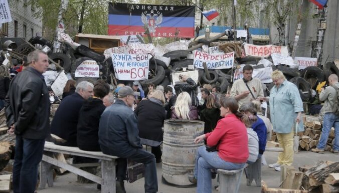 Kramatorskas un Slovjanskas iedzīvotāji lūdz palīdzību Ukrainas armijai