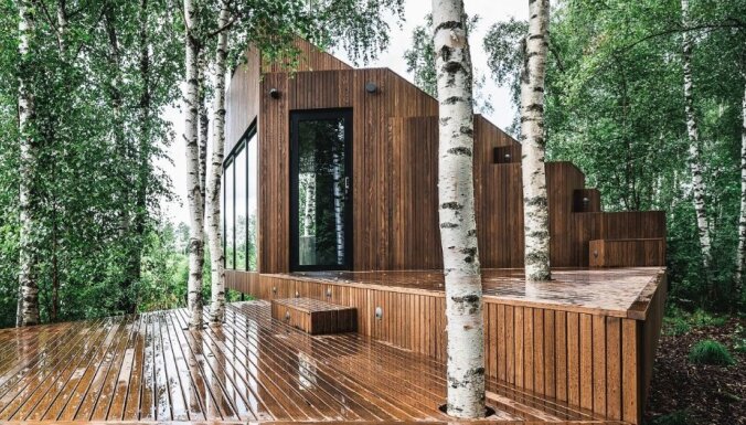 Foto: Igaunijā noskaidrotas šī gada labākās koka mājas