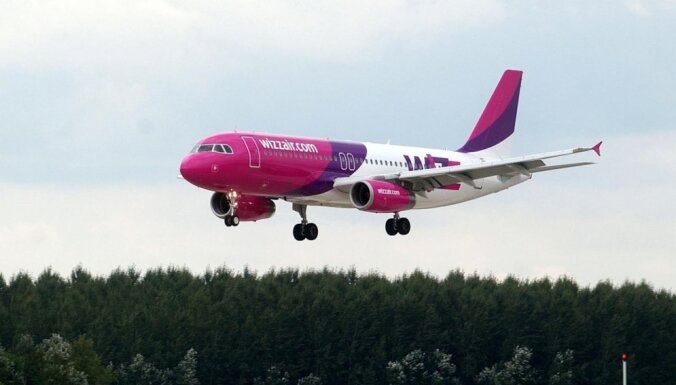 Wizz Air прекратит полеты из Риги в четыре города