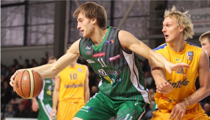 'Ventspils' basketbolisti ar pārliecinošu uzvaru sper soli pretī BBL čempionu titulam