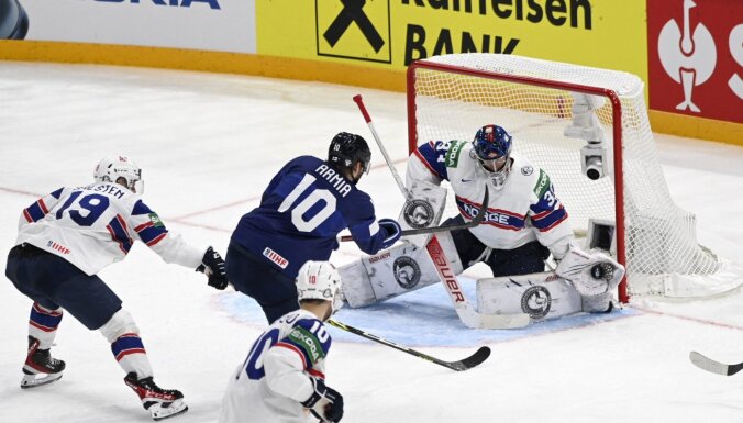 Somija pirms spēles pret Latviju 'sausā' uzvar Norvēģiju